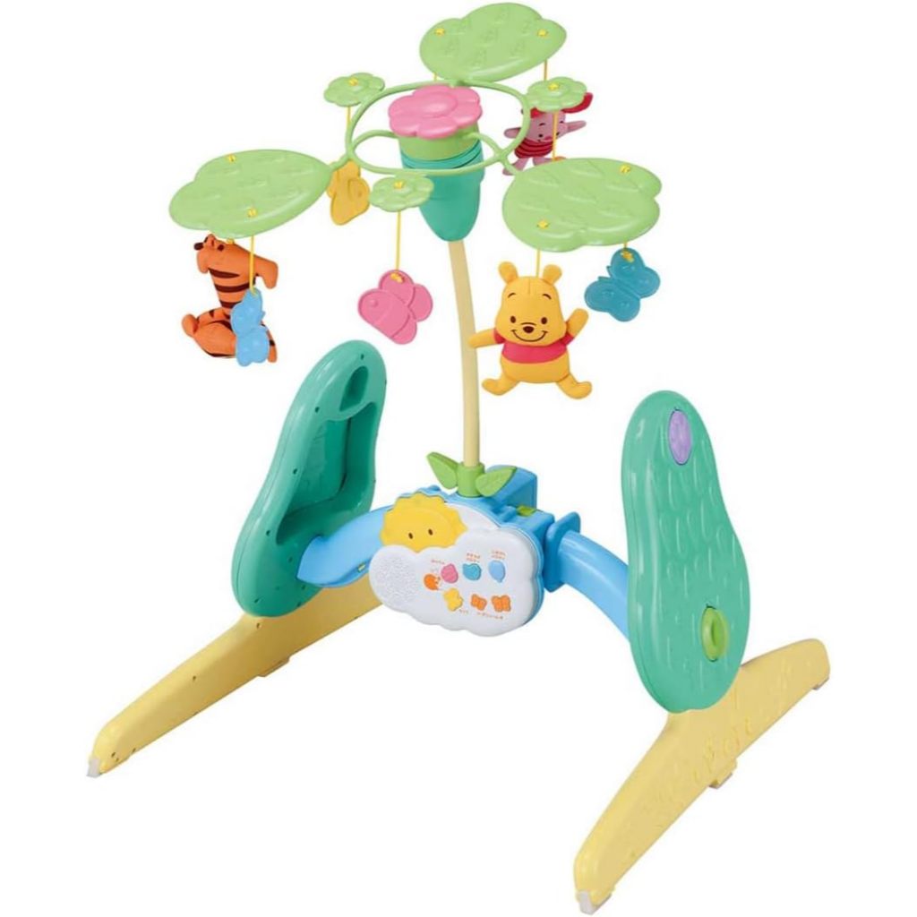 ดิสนีย์ Pooh เปลี่ยนได้ 6 WAY Gym Merry w/ Mobile จัดส่งจากญี่ปุ่นโดยตรง!