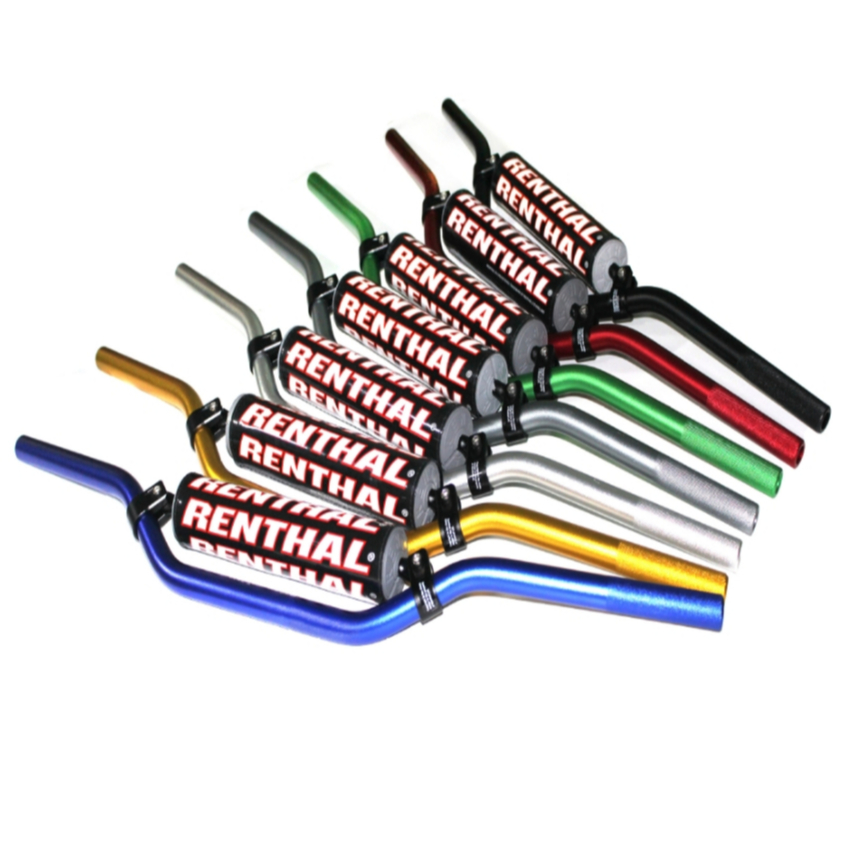 แฮนด์ Renthal Honda CRF Kx ,KLX110 KLX140 CRF) Renthal 7/8 ขนาด 22.2mm สำหรับสายป่า สายแข่ง มอเตอร์ครอส รหัส 971 /6