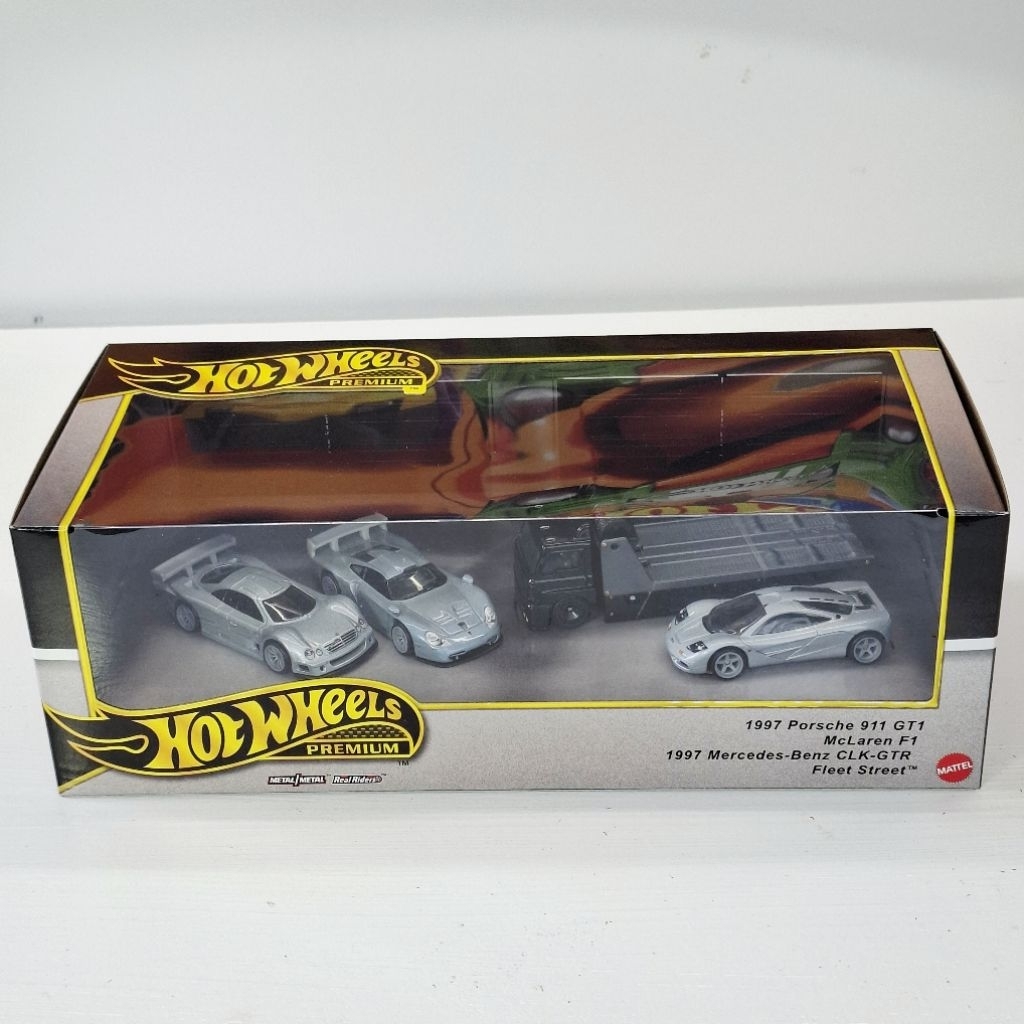 Hot wheels premium Box set (4คัน/แพ็ค) ล้อยาง แพ็คสวย