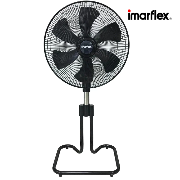 IMARFLEX พัดลมอุตสาหกรรมตั้งพื้น 18 นิ้ว 6 ใบพัด รุ่น IF-S450 มี 2 สี สีเทา สีดำ