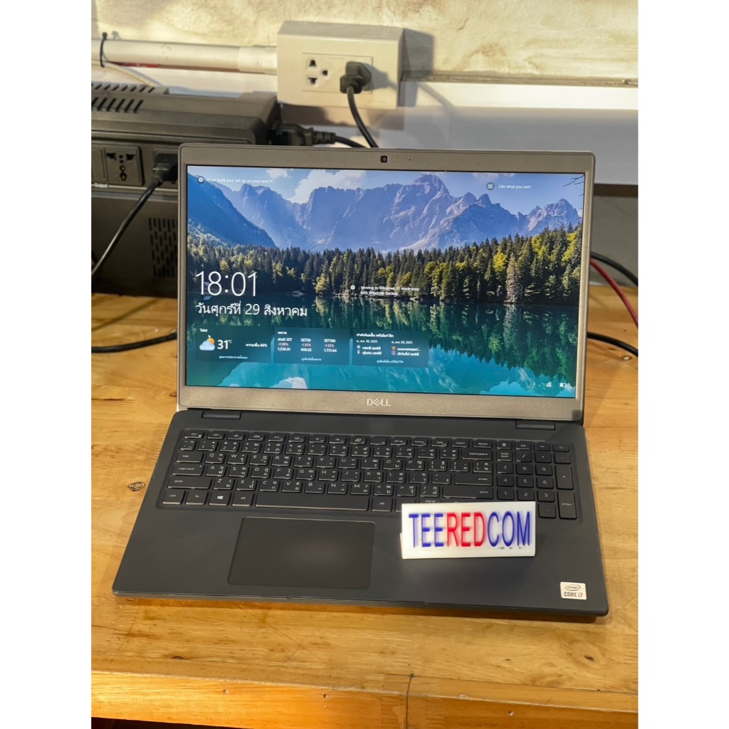 โน๊ตบุ๊คมือสอง NOTEBOOK  DELL LATITUDE 3510 I7-10510U/16G/SSD M.2 Nvme 512GB /WIN10PRO/FHD จอ15นิ้ว 