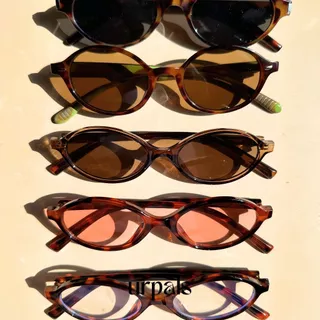 URPALS แว่นตากันแดด แว่นตา Glasses Sparkling วัสดุอย่างดี แข็งแรง หนา High Quality