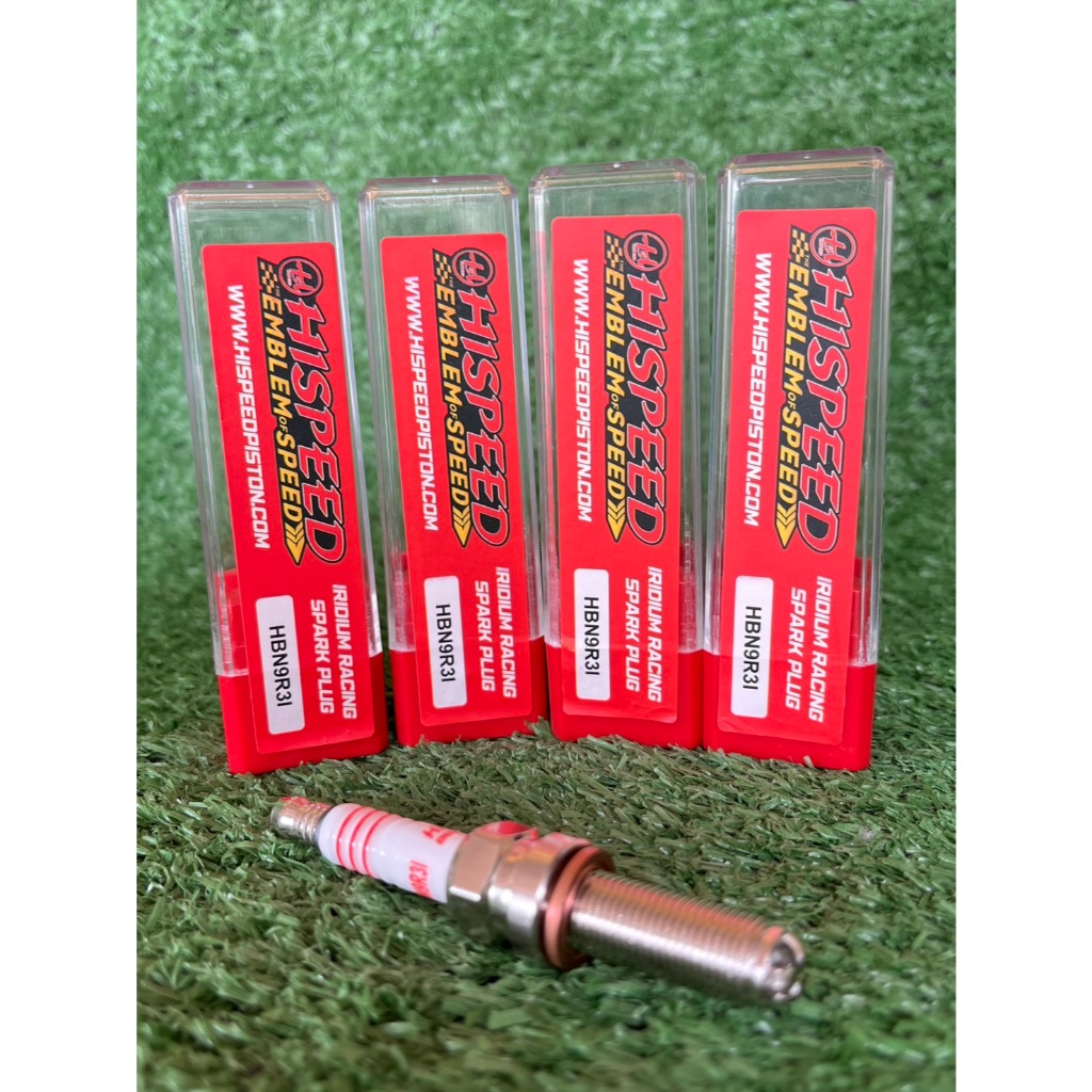 หัวเทียน3เขี้ยว(เกลียวยาว)HISEED ใส่pcx160-LAED-จีออโน่-xmax-Forza350 พร้อมส่ง
