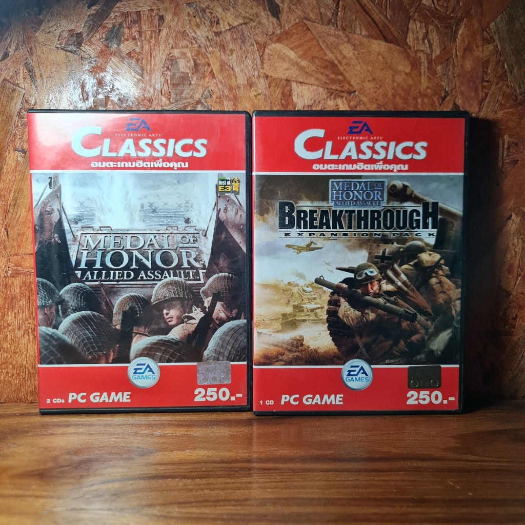 (PC) Medal of Honor: Allied Assault + Breakthrough กล่องไทย