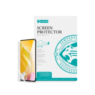 LZS FILM TPU Hydrogel ฟิล์มตัดมือถือ 12x18ซม. 50/25pcs ทัชลื่น ติดง่าย ไม่ขอบลอก คละได้