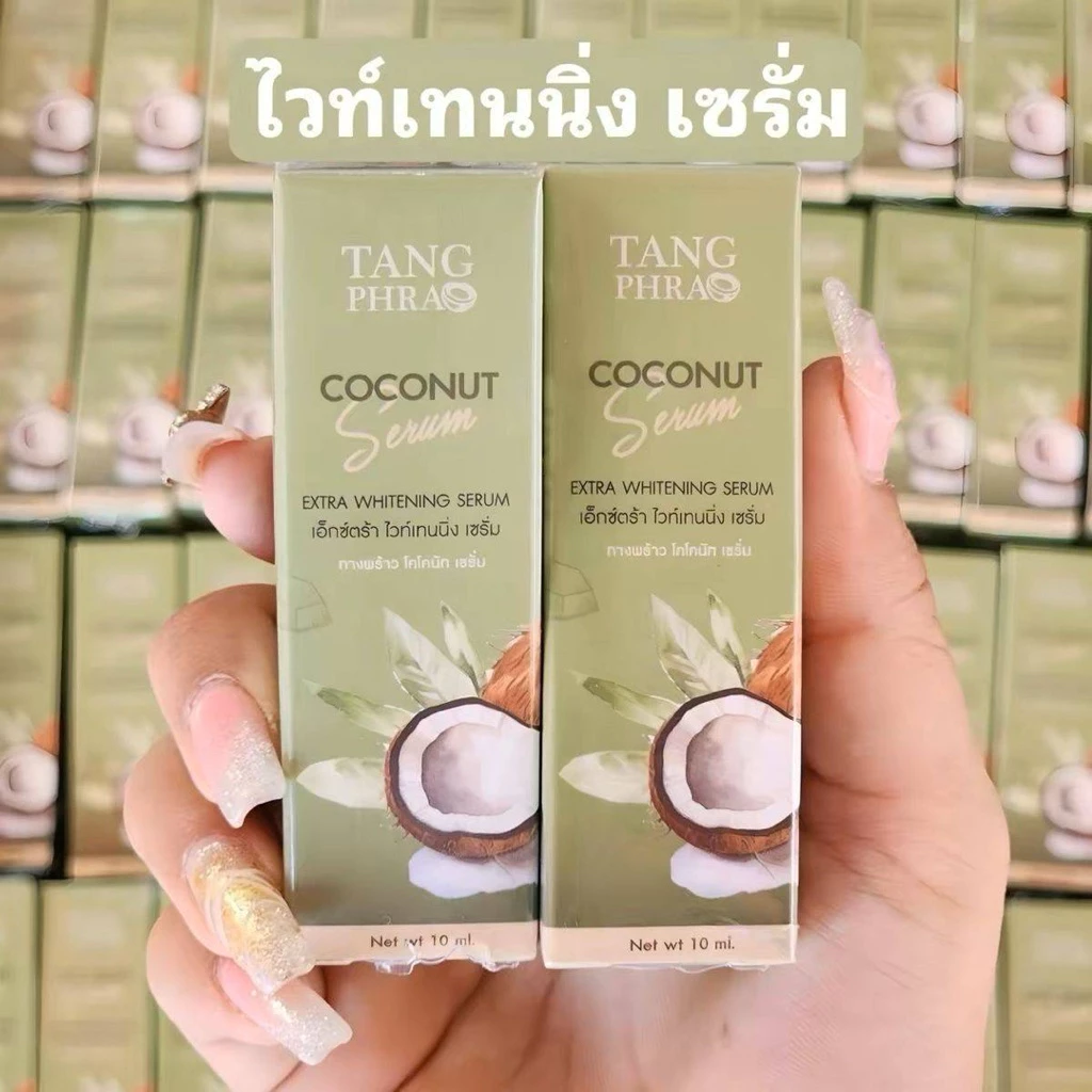 ทางพร้าวครีมบำรุงผิวหน้า  (แพ็คเก็จใหม่)  Tang Phrao กลางวัน กลางคืน  เซรั่ม สกินแคร์ thumbnail 4