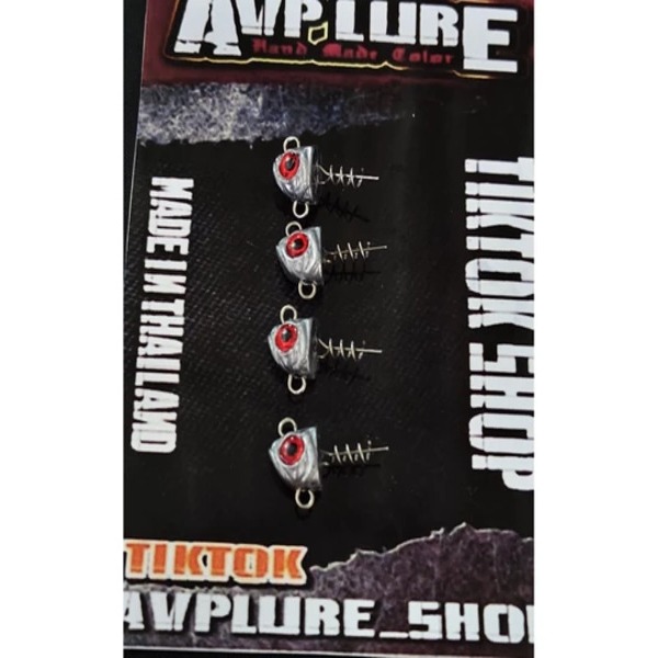 TBK 5-7-10g หัวจิ๊กตกปลา แบบเกลียวไม่ต้องใส่กาว - รูปที่ 6