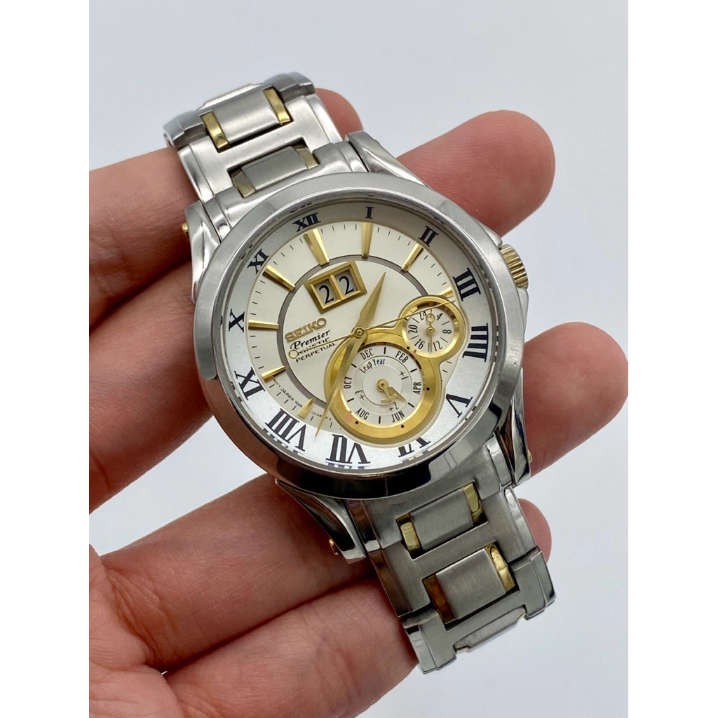 ขาย นาฬิกาผู้ชาย SEIKO PREMIER KINETIC