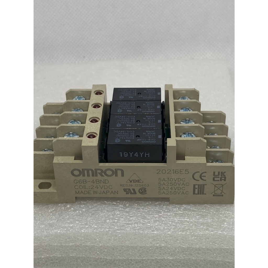 G6B-4BND+รีเลย์G6B-1114P  24v พร้อมส่งที่ไทย ออกบิลได้