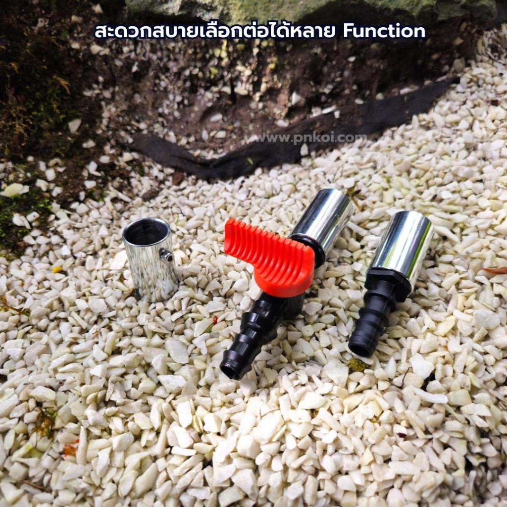 ชุดข้อต่อสแตนเลส 304 เกรด Premium สำหรับ ปั๊มลม LP60 LP100 LP200 (ในชุดไม่มีปั๊มลม) - รูปที่ 2