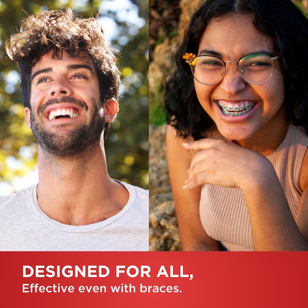 Donterdox – ไหมขัดฟันแบบด้ามพร้อมก้านขัดซอกฟัน (50 ชิ้น/กล่อง) ใช้ง่ายสำหรับทุกคนและใช้ได้กับผู้คนจัดฟัน Orthodontic - รูปที่ 6