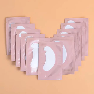 50คู่ Eye Pads สําหรับ Eyelash Extension Hydrogel แพทช์ Lashes Extension อุปกรณ์ Patch