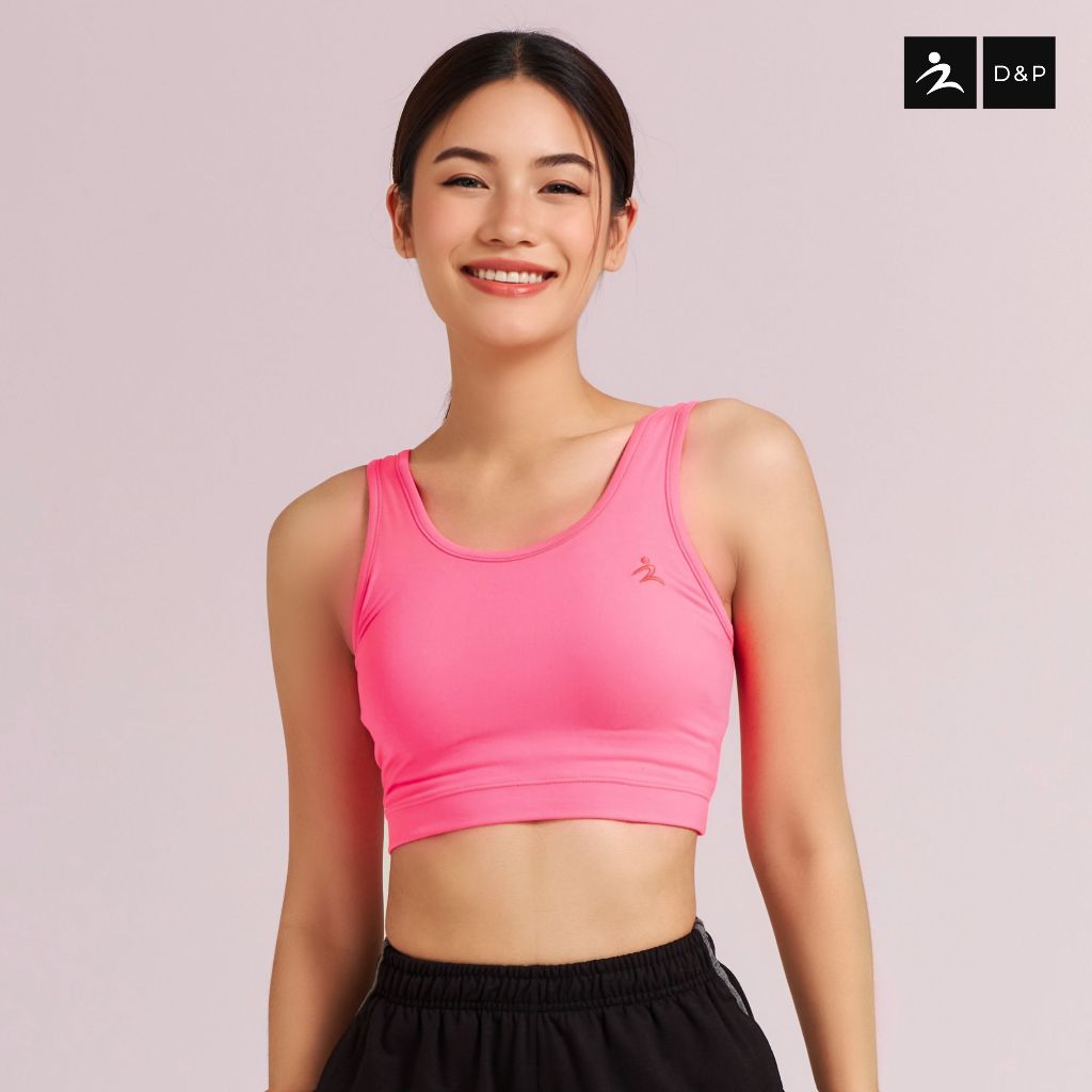 D&P Sport Sports Bras | Clearance | D-7576 สปอร์ตบรา ไร้โครง กระชับ เก็บเนื้อส่วนเกินได้ดี