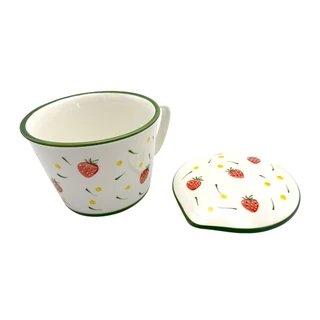 Color Kit ชามมีหู+ฝา PORCELAIN 7" เซรามิก