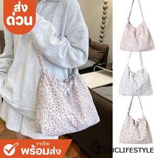 ส่งด่วน GUCSELECTED(B2066) กระเป๋าสะพายข้างผ้าไนล่อนลายดอกไม…