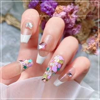 กลิสเตอร์เลื่อมใสแวววาว ตกแต่งเล็บ เครื่องประดับ diy ต่างๆ สีสวยสีสันสดใส