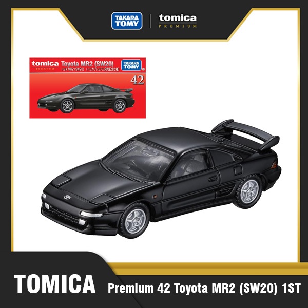 Takara Tomy โทมิก้า โมเดลรถ Tomica Premium 42 Toyota MR2 (SW20) 1ST