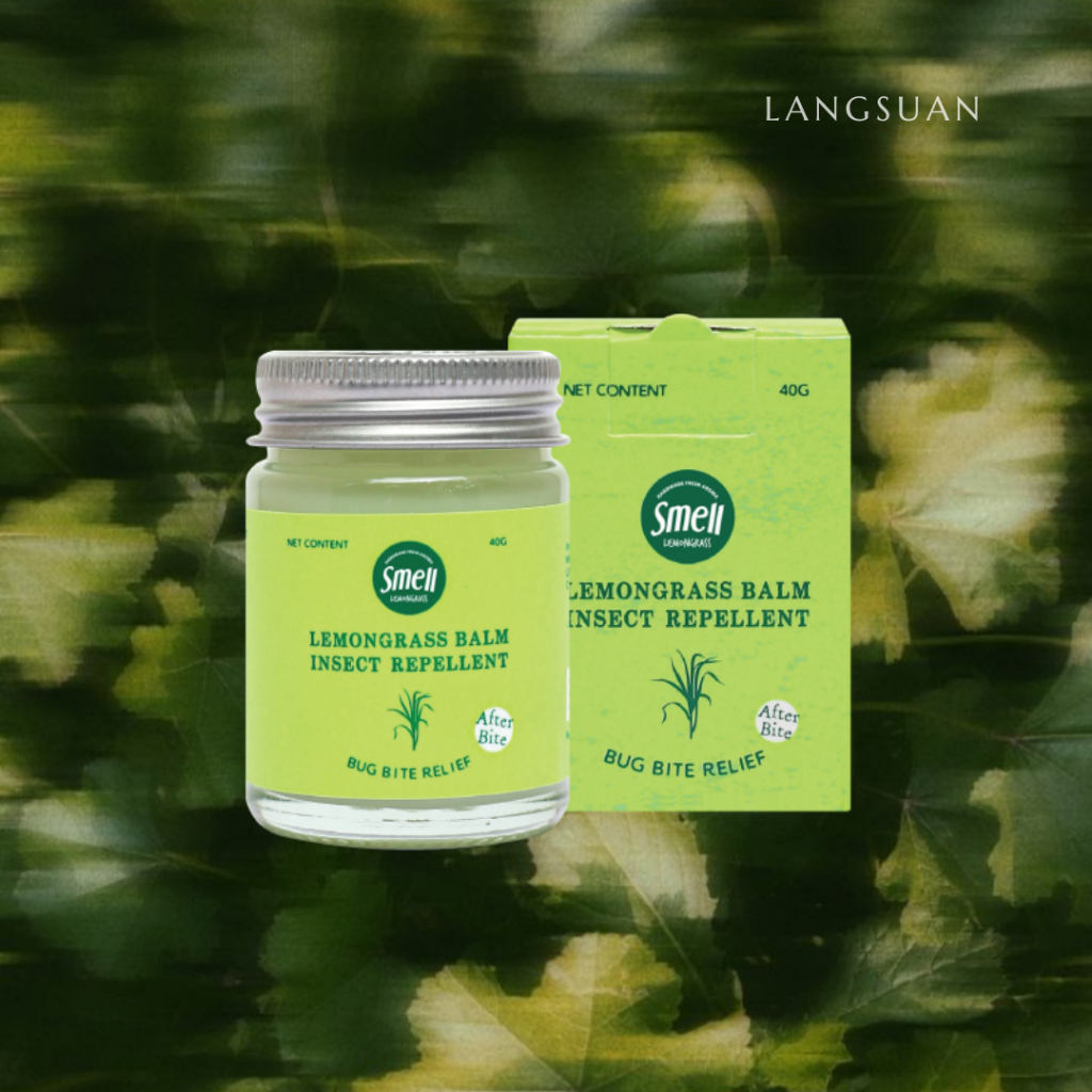 บาล์มตะไคร้บ้าน ทาหลังยุงกัด ลดอาการคัน บวม แดง Smell Lemongrass Lemongrass Balm Insect Repellent (After Bited)