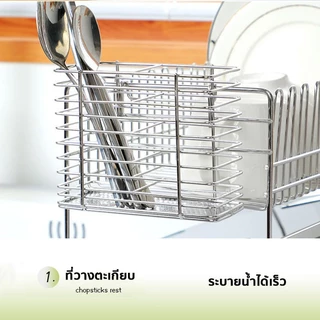 การอัพเกรดหลัก 6 แบบ ชั้นวางจานในห้องครัว ชั้นวางชาม ชั้นวางตะเกียบ ชั้นวางมีด ชั้นวางเขียง ชั้นวางแก้ว ของใช้ในครัว