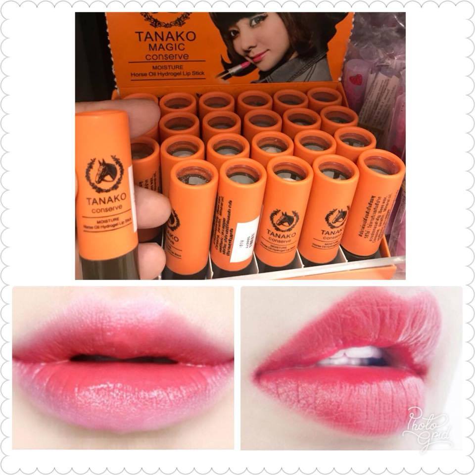 ลิปน้ำมันม้า Tanako Conserve Moisture Horse Oil Hydrogel Lip Stick