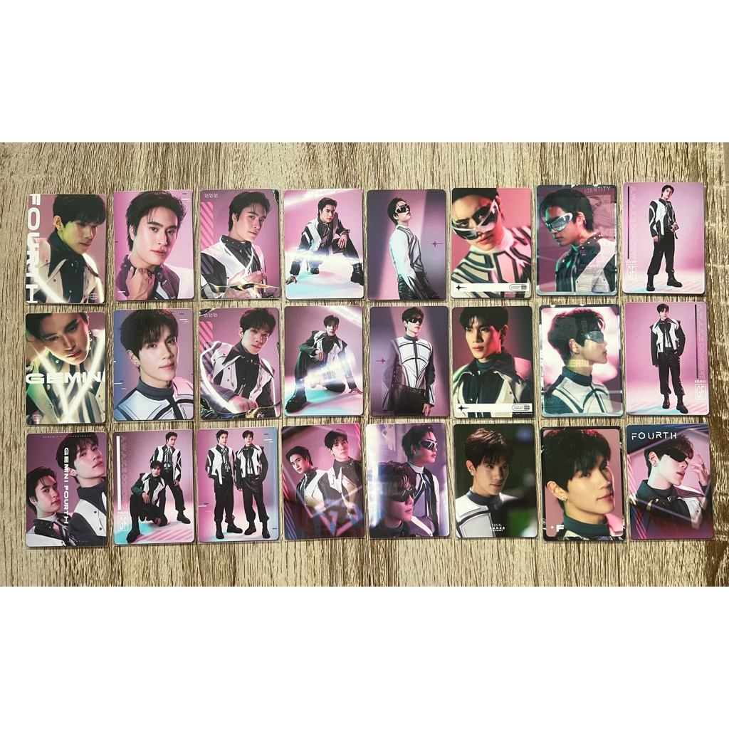 (พร้อมส่ง) GEMINIFOURTH AWAKE Concert random card (GMMTV)