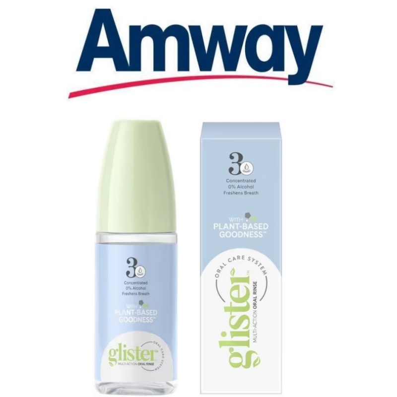 【พร้อมส่ง】ใหม่!! น้ำยาบ้วนปาก Glister GLISTER Multi-Action Oral Rinse – 72ml  ผลิตภัณฑ์ดูแลช่องปาก Amway glister