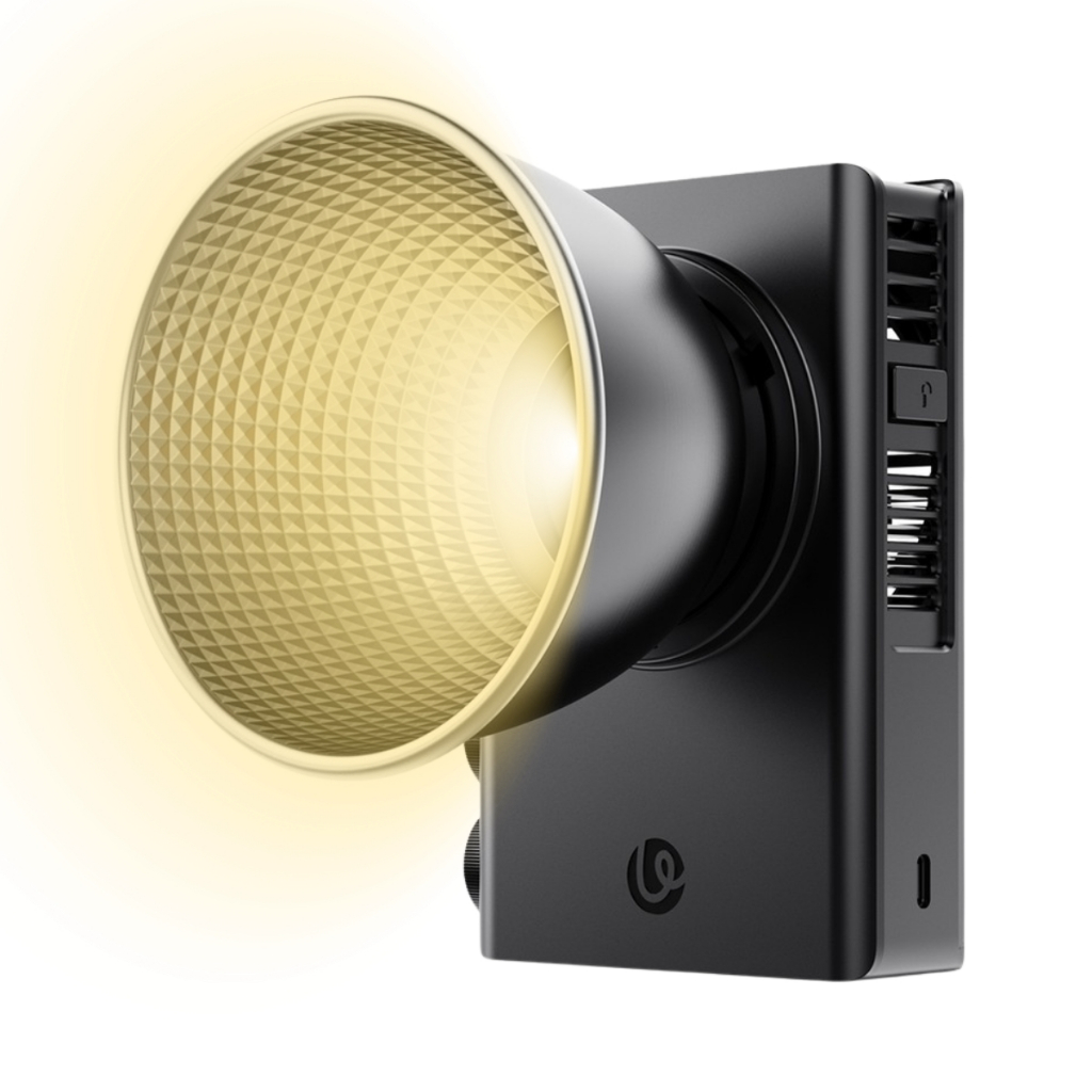 Ulanzi C01 Bi-Color COB Light ไฟสตูดิโอ ไฟพกพา 100W น้ำหนักเบา พัดลมในตัว ไฟถ่ายภาพ ถ่ายวิดีโอ Vlog