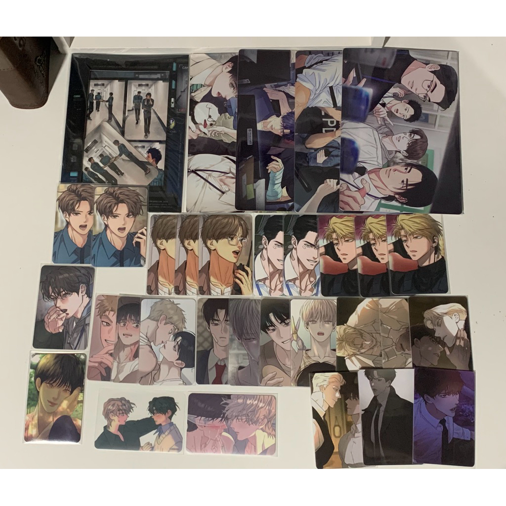 ( พร้อมส่ง ) Photocard Lezhin การ์ดตำรวจ นายเอกB AR. Lezhin Daybreak การ์ด Manhwa