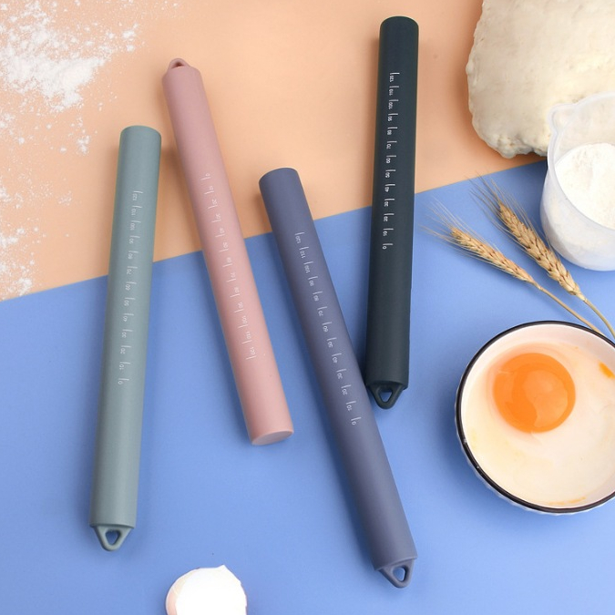 ไม้นวดซิลิโคน Rolling Pin พร้อมส่ง