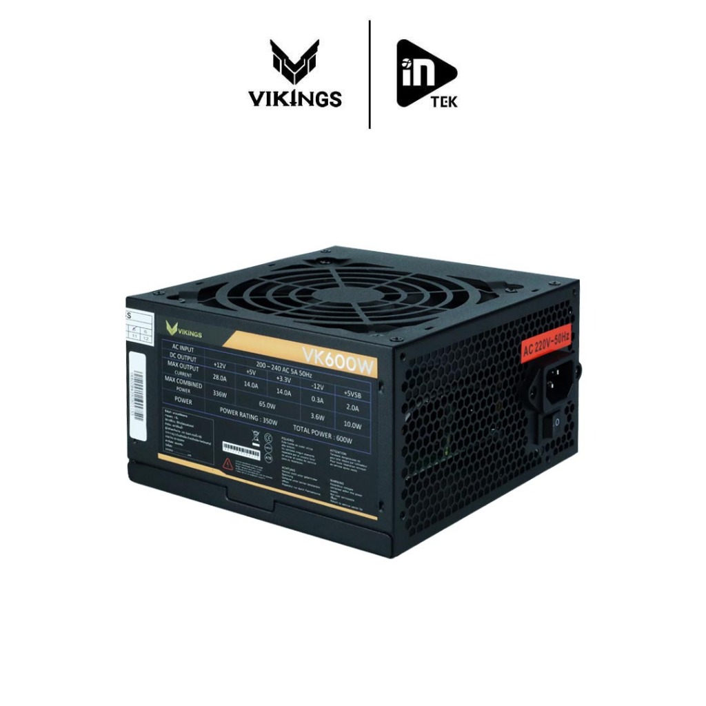 PSU (FULL) VIKINGS VOYAGE VK600W POWER SUPPLY