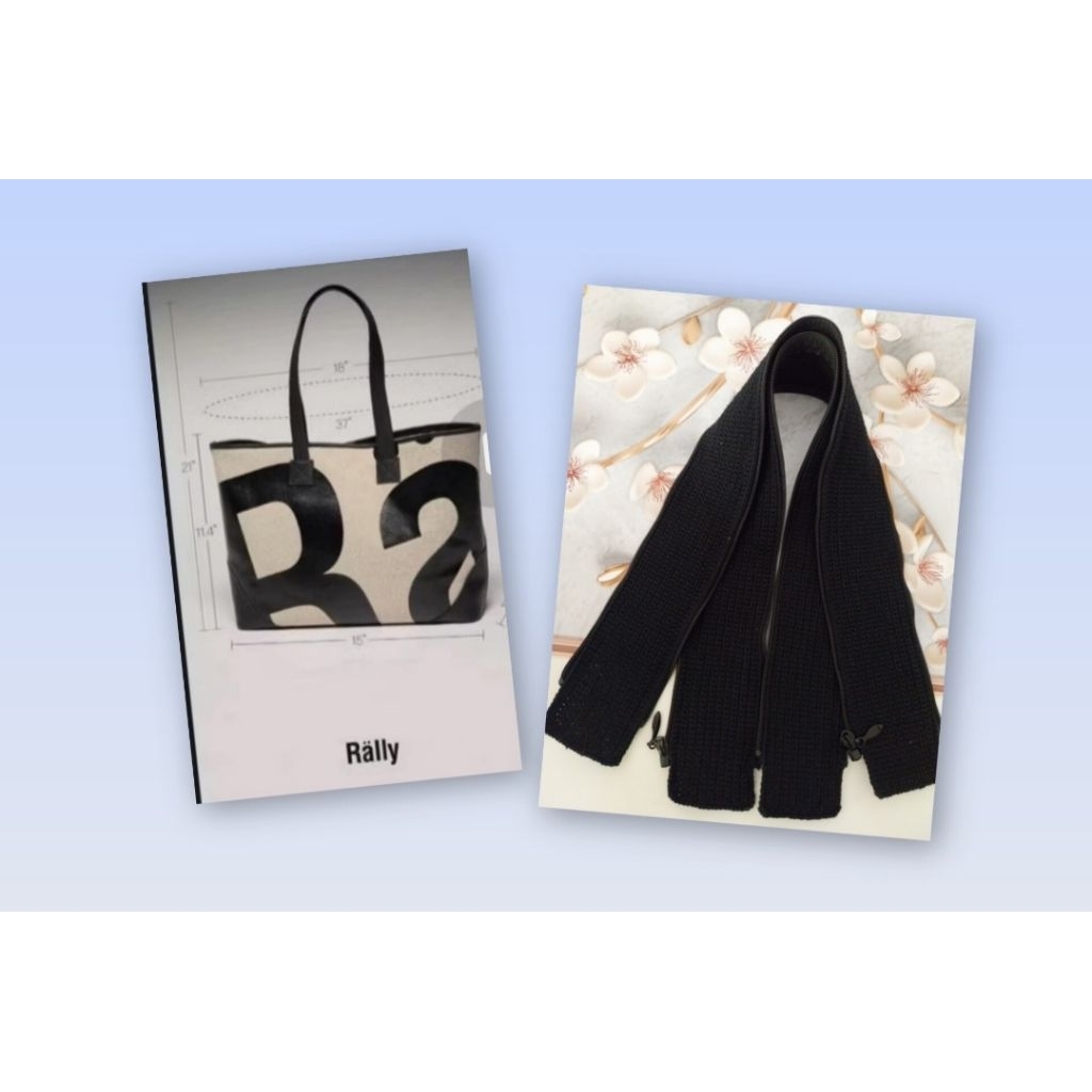 หูถักกระเป๋Rally toto bag รุ่นเก่าสายใหญ่
