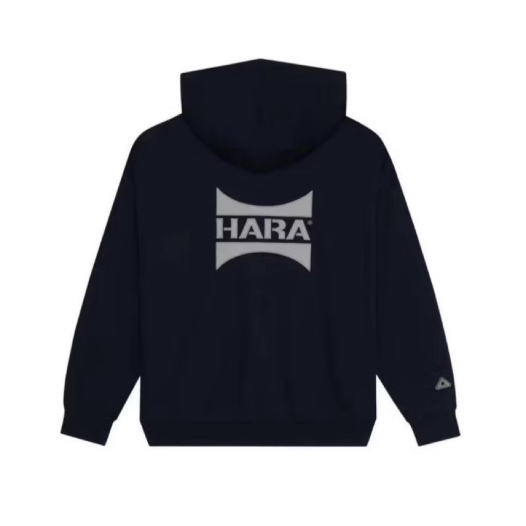 พร้อมส่ง✅HARA (ฮาร่า) เสื้อคลุมมีหมวก มี 2 ลายดำ กรม มีซิปหน้า ใส่ได้ชายหญิง ใส่ได้ทุกฤดูกาล  ผ้านุ่มใส่สบาย
