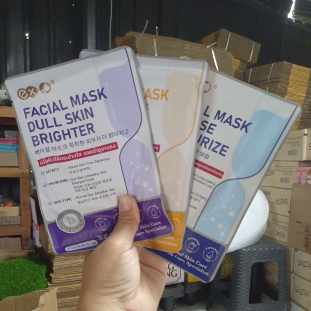 มาร์คหน้าเกาหลีแท้ มาร์คสูตรสิว,มาร์คหน้าชุ่มอิ่ม,มาร์คจุดด่างดำ💥มีฉลากไทย💥ให้เลือก 3 สูตร 🔥ลดล้างสต๊อค🔥