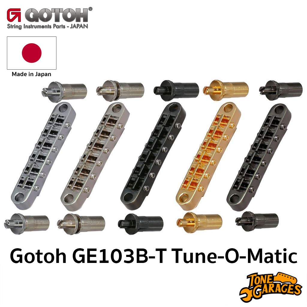 Gotoh GE103B-T Nashville Tune-O-Matic Style Bridge หย่องกีต้าร์ Gibson Epiphone Made in Japan