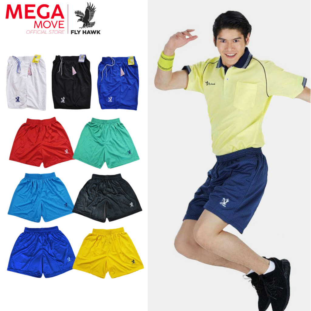 FLYHAWK กางเกงขาสั้น 2แบบ ไม่มีกระเป๋า B009 มีกระเป๋า B010