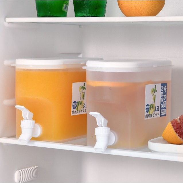 ⚡ส่งเร็ว⚡ถังน้ำปาร์ตี้ ถังน้ำผลไม้ ถังน้ำแข็ง กระติกน้ำเย็น คูลเลอร์น้ำมีก๊อก 3500ml ความจุขนาดใหญ่ สามารถใส่ตู้เย็นได้ - รูปที่ 5