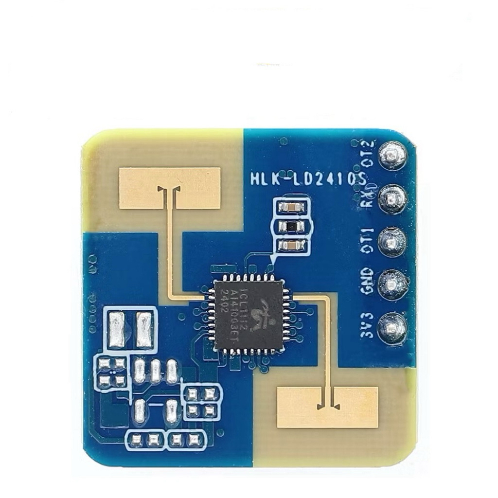 24ghz HLK-LD2410S เซ็นเซอร์เรดาร์ 0.1mA 3.3V ใช้พลังงานต่ํามิลลิเมตร Wave Human Presence Detection M