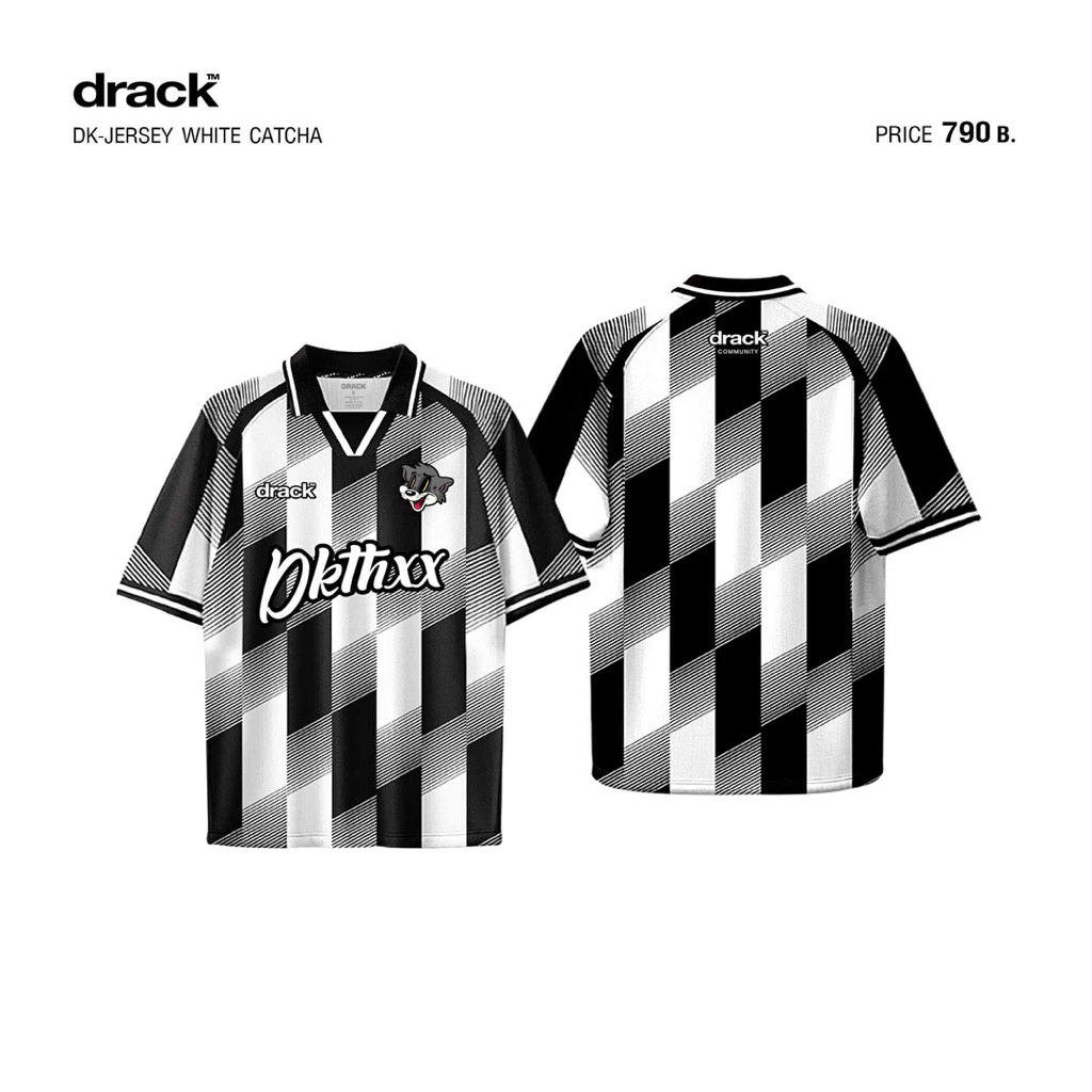 เสื้อกีฬา สไตล์สตรีท แบรนด์ DRACK