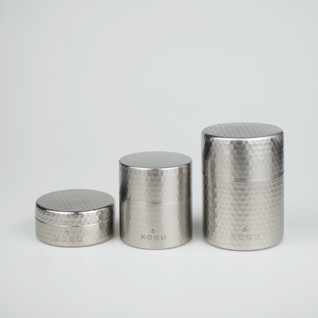TRIAL MATCHA | KOGU Matcha Caddy กระปุกสแตนเลสฝาสุญญากาศ สำหรับเก็บผงมัทฉะและใบชา