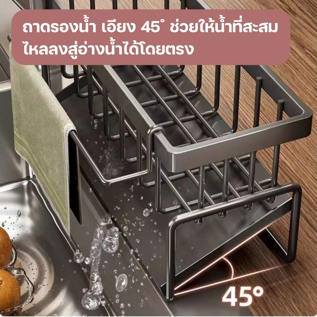 ชั้นวางของ ชั้นวางอเนกประสงค์ ผลิตจากพลาสติกABS รองรับน้ำหนักได้เยอะ ช่วยจัดระเบียบสิ่งของ ทนทาน - รูปที่ 3