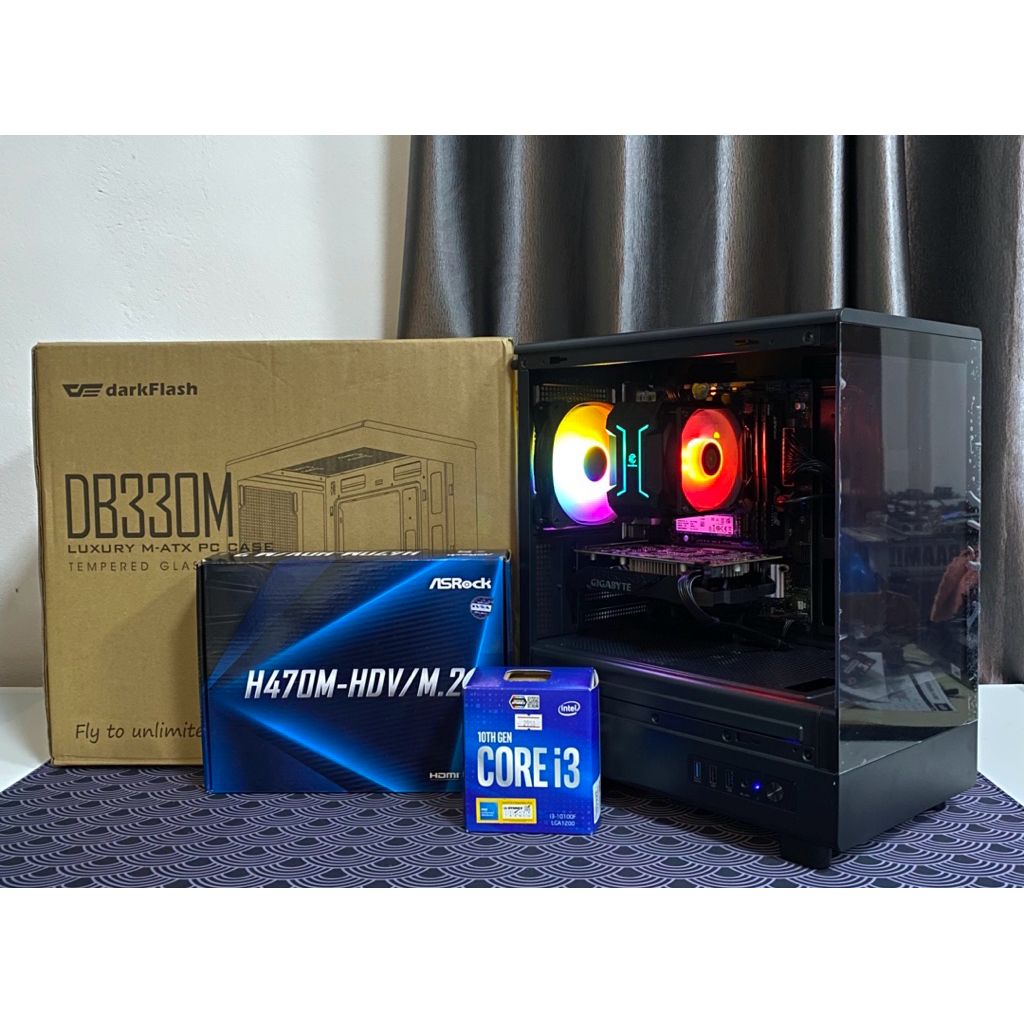 คอมพิวเตอร์ PC มือสอง I3-10100F/GTX1650 4GB