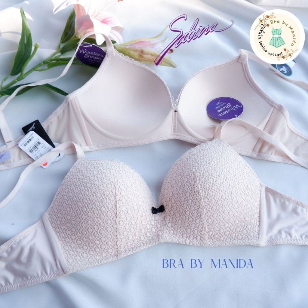 🩷 Sabina บราซอฟท์ดูม (Soft Doom) แบบไร้โครง ฟองน้ำเพียง 2.3 ซม. ไม่หนาเกินไป - รูปที่ 3