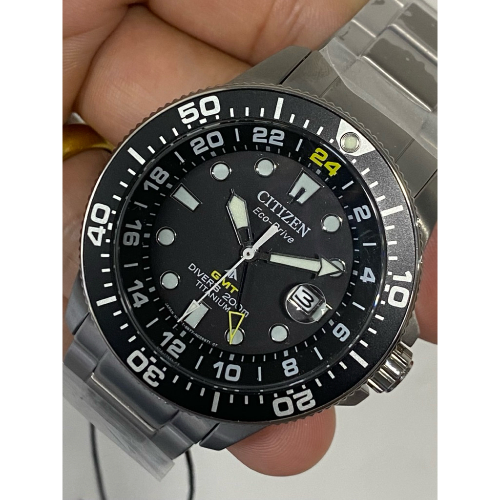 นาฬิกาข้อมือ Citizen Promaster 200M GMT Diver BJ7110-89E