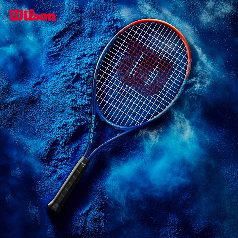 WILSON Impact ไม้เทนนิส Pre-strung (ไม้ขึ้นเอ็นแล้ว) WR147510U2 Official Store