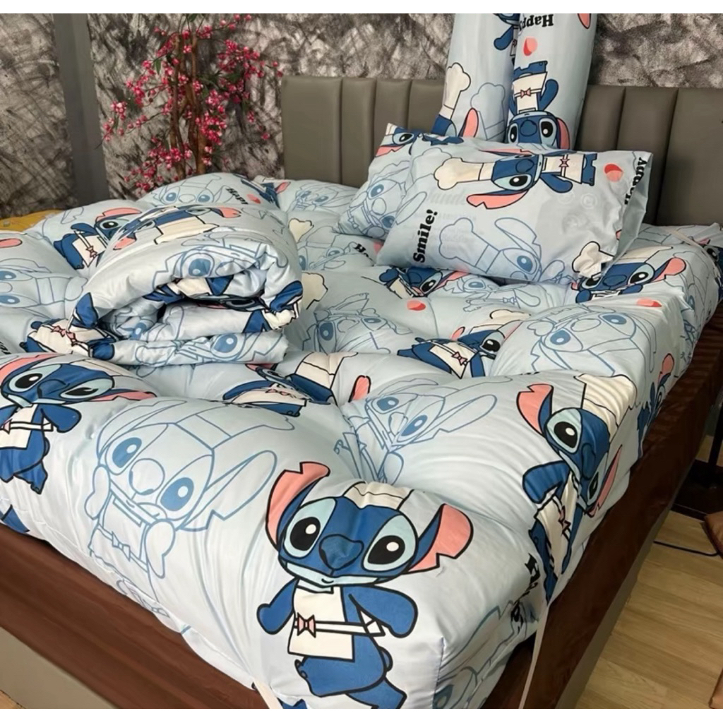 โปร⚡️ 2.2⚡️มินิเซ็ต 6 ชิ้น ท็อปเปอร์ รุ่นหนา 7นิ้ว เนื้อผ้าระบายอากาศได้ดี คุณภาพดี นอนแล้วไม่ระคายเคืองผิว - รูปที่ 5