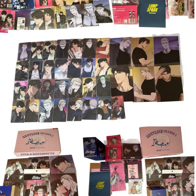 shutline พี่ชิน ป๋าเจคshutline photocard  ลิขสิทธิ์แท้ โฟโต้การ์ดmanhwa พร้อมส่ง backlight codename 