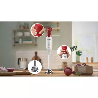 Bosch เครื่องปั่นแบบมือถือ กำลังไฟ 450 วัตต์ สีขาว รุ่น MSM64110