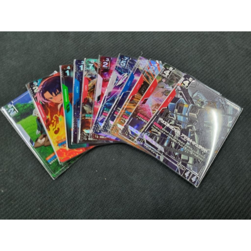 Gundam Card Game การ์ด Parallel Art จาก GD01 และ GD02