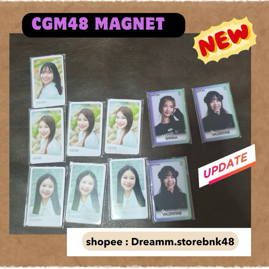 ตามรูป CGM48 Magnet 17 เมมเบอร์ รุ่น1 Kaze wo Matsu ความทรงจำในสายลม จาก 1st Generation Concert