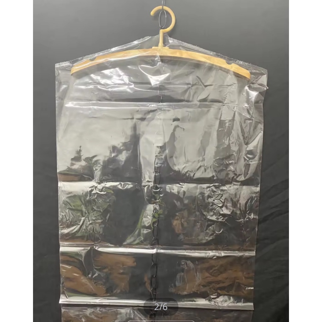 ถุงคลุมชุด คลุมเสื้อ ป้องกันฝุ่น มี2ขนาดให้เลือก 20*30นิ้ว,24*36นิ้ว บรรจุห่อละ1กก. by wanwanpresent - รูปที่ 6